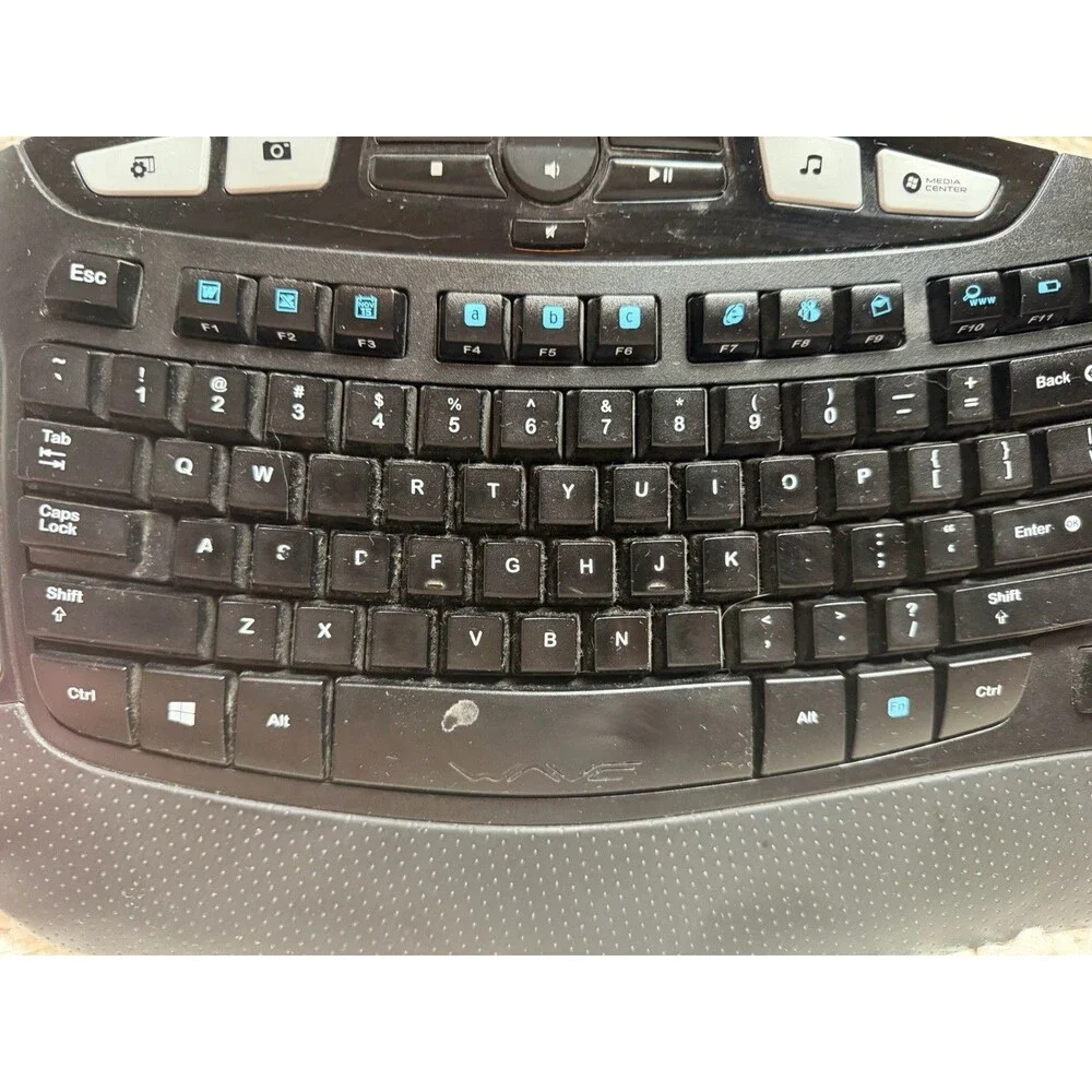 Logitech K350 Wave Wireless Keyboard - No DONGLE/USB Connector